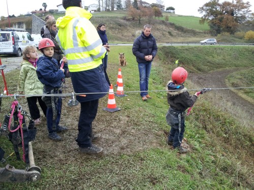 les premiers enfants se lancent