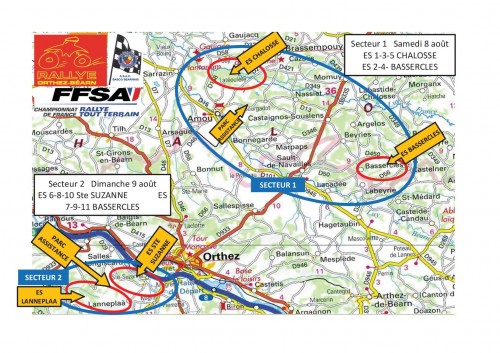 Plan general ORTHEZ BEARN TT 2015