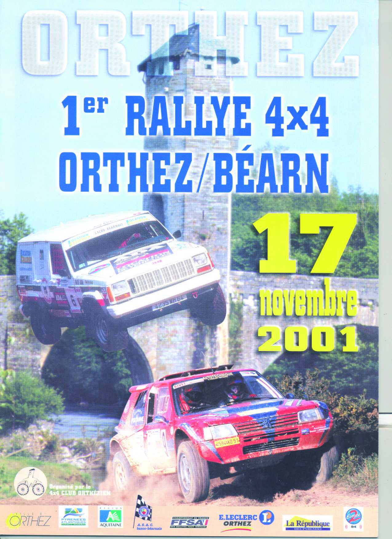 Rallye 2001, le premier !