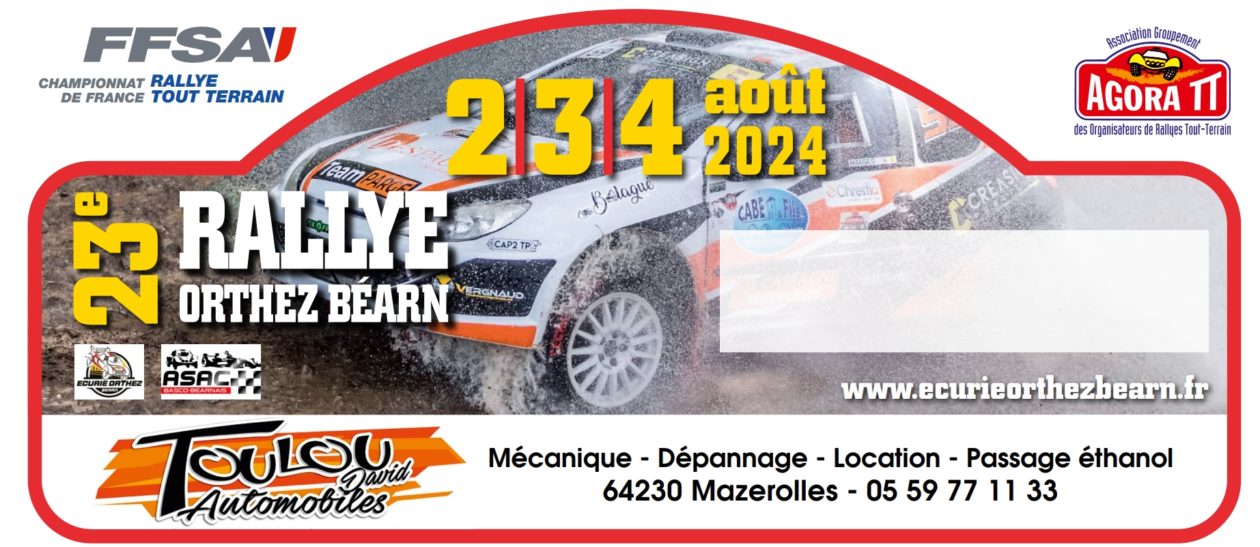 ECURIE ORTHEZ BEARN   :  LA PASSION DU RALLYE